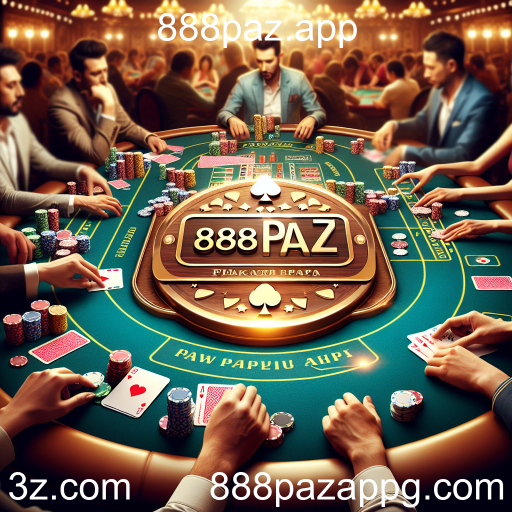Explore o Mundo do Poker no 888paz.app
